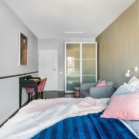 شقة Waterlane W Oknami Na Rzeke - Marina View - Comfy *