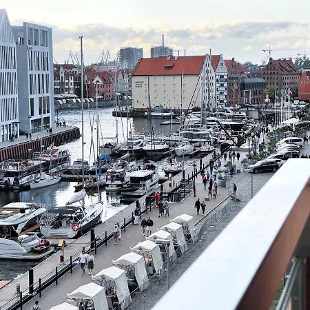 Waterlane W Oknami Na Rzeke - Marina View - Comfy * Gdansk