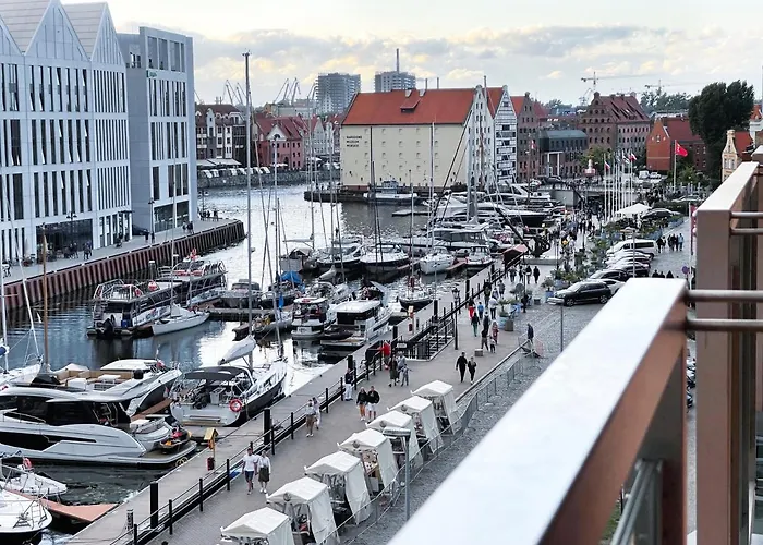 Waterlane W Oknami Na Rzeke - Marina View - Comfy * Gdańsk