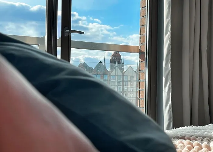 Waterlane W Oknami Na Rzeke - Marina View - Comfy * Gdańsk
