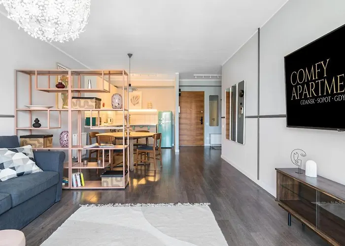 Apartman Waterlane W Oknami Na Rzeke - Marina View - Comfy *